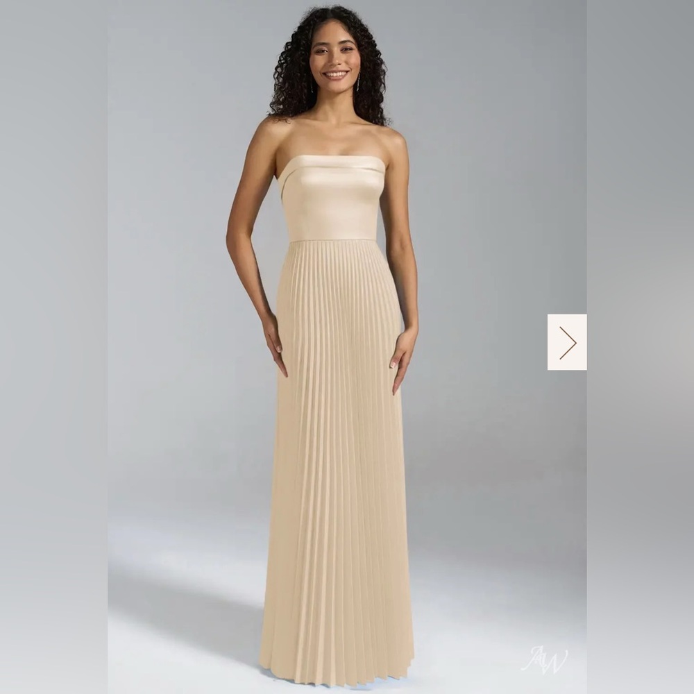Champagne Bridesmaids Dress